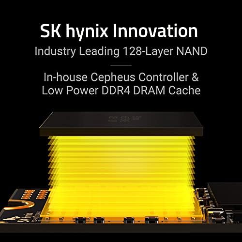 Elevate Your Gaming and Creative Workflows with the SK hynix Gold P31 500 GB PCIe NVMe Gen3 M.2 2280 SSD – Experience Blazing Speeds of Up to 3500 MB/s, Unmatched Reliability with 128-Layer NAND Flash, and Effortless Compatibility for Laptops and Desktops – Your Ultimate Storage Upgrade Awaits