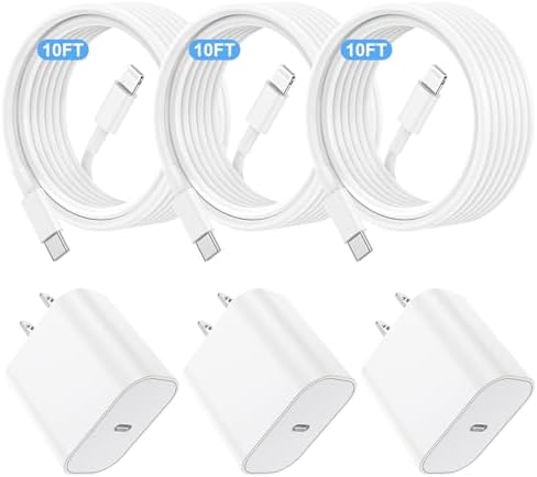 Ultra-Fast Charging Kit for i Phone 14/13/12 – 20 W USB-C Power Block & Dual 6 FT Lightning Cables in Vibrant Green – Superior Compatibility for Pro/Plus Models – Recharge Up to 50% in Just 30 Minutes – Stylish, Durable Design for Daily Use – Maximum Efficiency Meets Trendy Aesthetics