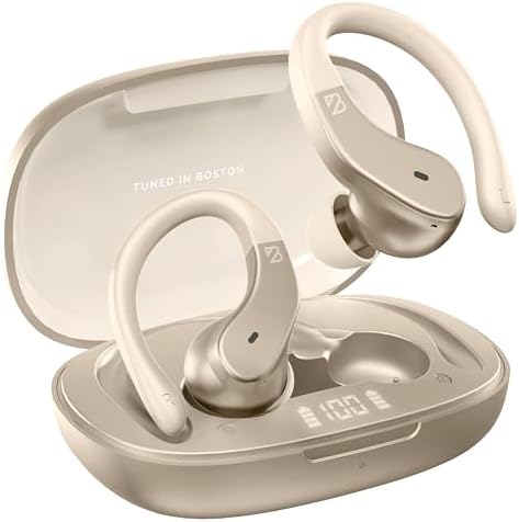Back Bay Audio Runner’s Wireless Earbuds – Cutting-Edge Bluetooth Sports Headphones with Immersive Deep Bass, Ergonomic Comfort, and IPX7 Waterproofing for Dynamic Athletes – Ideal for Running, Gym Sessions, and Intense Workouts – 2025 Model Featuring Enhanced Connectivity and Up to 8 Hours of Continuous Playtime