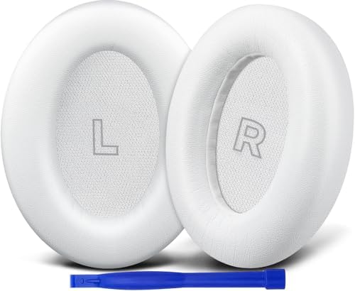 Transform Your Listening Experience with SOULWIT Replacement Earpads for Bose Quiet Comfort Wireless Headphones – Luxurious Ultra-Soft Protein Leather Cushions with Advanced High-Density Noise Cancelling Foam in Elegant Sandstone – Maximum Comfort, Superior Sound Isolation, and Effortless Installation for Extended Headphone Lifespan