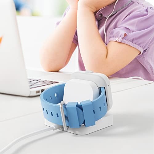 Rapid Charge Portable Dock for T-Mobile SYNC UP Kids Watch 2 – 5 ft Versatile Cable & Sleek White Adapter for Home, Office, and Travel – Essential Smartwatch Charger for Active Parents with Enhanced Compatibility and Durability
