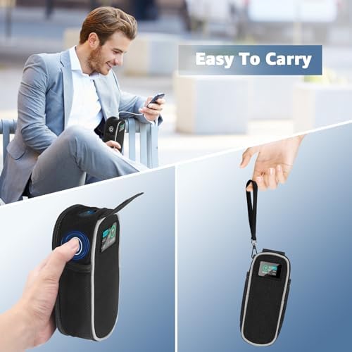 Premium Oxford Fabric Carrying Case for Anker Prime Power Bank (27,650 m Ah) – Ultimate Protection & Organization for Portable Charging Solutions, Travel-Ready Design with Extra Mesh Pocket for Cables and Accessories, Lightweight & Stylish Travel Case for Anker 250 W