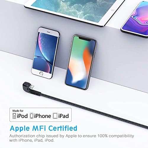 10-Foot Apple MFi Certified USB C to Lightning Charging Cable – Dual Pack High-Speed i Phone Charger for 14/13/12 Series and i Pad – Durable Long Charging Cord for Ultimate Convenience and Flexibility