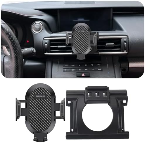Ultimate Lexus IS 350/IS 250 Phone Holder – 360° Rotatable Car Mount for 4.7-7″ Devices, Thick Case Compatible, Effortless Installation, Enhanced Stability for Safe Navigation – Perfect Accessory for 2009-2015 Models
