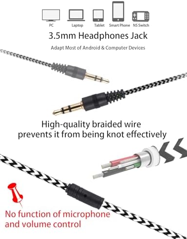 Vibrant Pink Over-Ear Kids Earbuds with Secure Earhooks – Perfectly Designed Audio Companion for Ages 3-8, Ideal for School, Home, and On-the-Go Listening with Universal 3.5 mm Compatibility for Phones and PCs