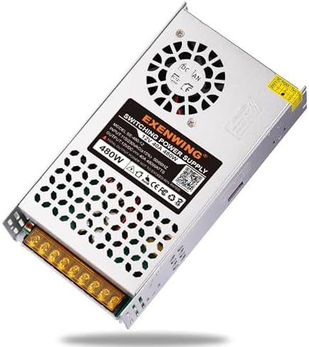 Universal 12 V 800 W AC to DC Power Supply – High-Efficiency 110 V/220 V Input Adapter for LED Strips, 3 D Printers, and More – Reliable 66 A Output Transformer for Versatile Applications and Enhanced Performance