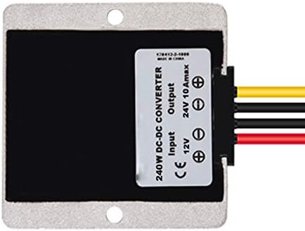 High-Efficiency DC/DC Voltage Booster – Transform 12 V to 48 V for Automotive and Marine Use, 5 A 240 W Power Supply Module, Compact Voltage Regulator with Overcurrent Protection for Enhanced Electrical Systems in Cars, Boats, and Trucks