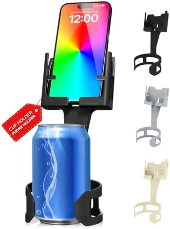 Smartphone Mounts for Cars or Trucks Made in USA by Cell Phone Seat, Universal Fit Including iPhone, Samsung, Android Cellphones, Wolf Gray Color, Hands-Free Compliant Cradle – Enhanced Compatibility and Speed