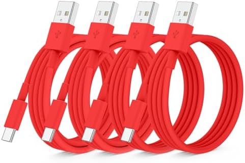 Car Carplay Cable for iPhone 15/16 Car Charger Cable,4Pack USB A to USB C for Carplay USB C Cord,iPhone 16/15/Plus/Pro Max,iPad Pro 12.9/11,Air 5th/4th Gen,Mini 6th Gen/Car Charging Cable 3FT – Enhanced Compatibility and Speed