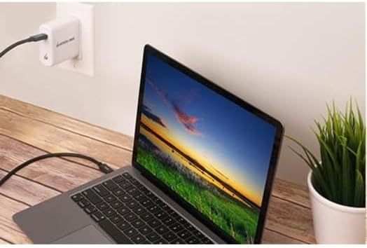 IOGEAR 100 W USB-C Ga N Wall Charger – Ultimate Compact Fast Charging Adapter with Foldable Plug for Efficient Travel – Ideal for Mac Book Pro, i Phone 15 Pro Max, Galaxy S24 Ultra, and Steam Deck – Enhanced Compatibility and Safety Features