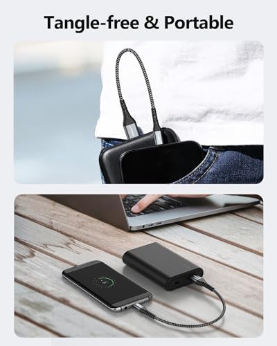 Ultra-Durable 10 FT Micro USB Cable 3-Pack – Fast 18 W Charging & Data Sync for Samsung Galaxy, Android Devices & PS4 – Premium Nylon Braided for Enhanced Flexibility & Strength – Perfect for Home & Office Use