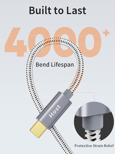 High-Speed 1 FT USB C to Micro B Cable – 10 Gbps Data Transfer for i Phone 15, Seagate & WD External Hard Drives – Durable Braided Design for Enhanced Connectivity & Reliability – Perfect Length for Travel & Desk Use – USB 3.1 Type C Compatible