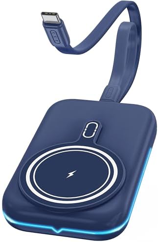 HUOTO 10000 m Ah Magnetic Power Bank – Ultimate Fast Charging Solution for i Phone 12-16 Pro Max | Wireless Battery Pack for Hassle-Free Travel & Everyday Use | Sleek, Compact Design with Enhanced Mag Safe Compatibility