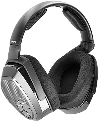 Premium Protein Leather Ear Pads for Sennheiser HDR RS165, RS175, RS185, RS195 Wireless Headphones – Enhanced Comfort with Added Thickness, Superior Sound Isolation, and Effortless Installation