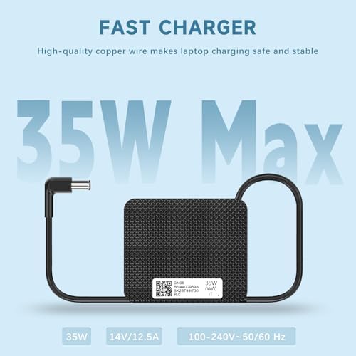 Reliable 35 W AC Power Adapter for Samsung Monitors – 14 V 2.5 A Charger Compatible with A3514-RPN & BN44-00990 – Efficient Performance & Enhanced Compatibility for Seamless Operation – Lightweight, Durable Design with Advanced Safety Features to Prevent Overheating – Essential Replacement for Continuous Monitor Power Supply – Optimize Your Workspace with This High-Quality Power Solution