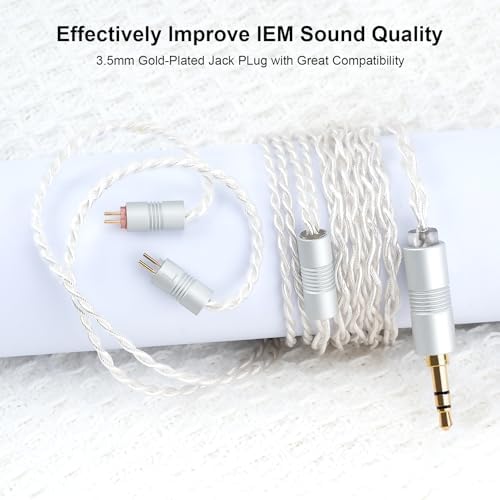 QOA Kinera Celest Premium Hi-Fi In-Ear Monitors – Superior SPD2.0 BA Driver Wired Earphones for Musicians, DJs & Sound Engineers, Durable Resin Construction with Customizable 2-Pin Detachable Cable in Striking Blue for Unmatched Comfort and Acoustic Precision