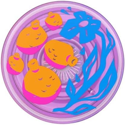 Mag Safe-Ready Tidepool Lava Pop Socket Phone Grip & Stand – Magnetic Hold for Effortless Wireless Charging, Hands-Free Viewing, and Stylish Functionality – Transform Your Mobile Experience with Enhanced Compatibility and Unique Design