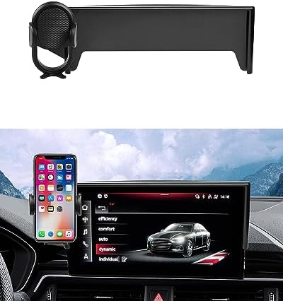 Custom-Fit Car Phone Holder for Audi A4 (2017-2019) & Q5 (2018-2020) – Hands-Free 360° Rotating Mount for 8.3″ Devices – Ultimate Safety & Convenience Accessory for a Modern Driving Experience