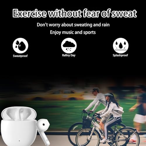 Revolutionary Bluetooth 5.3 Wireless Earbuds with Dynamic Hi-Fi Bass & Enhanced Noise Isolation – 40-Hour Battery Life & IPX7 Waterproof Rating for Rugged Use – Perfect for Audiophiles and Professionals Seeking Comfort and Crystal-Clear Communication