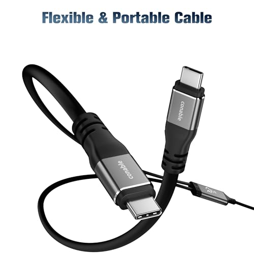 Dual USB-C 2-in-1 Charging Cable – 4 FT Fast Charge and Data Transfer Type C Splitter Adapter for i Phone 16/15, Mac Book Air/Pro, i Pad Air/Pro – 100 W Max Power Delivery, Enhanced Durability and Compatibility for Seamless Connectivity