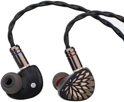 Linsoul TANGZU Yu Xuan Ji High-Fidelity In-Ear Monitors – Premium 10 mm TPLX Dynamic Driver Earbuds with Detachable Cable for Audiophiles – Exceptional Comfort and Immersive Acoustic Experience for Music Enthusiasts – Superior Sound Isolation and Durability for Long Listening Sessions – Elevate Your Music Passion Today