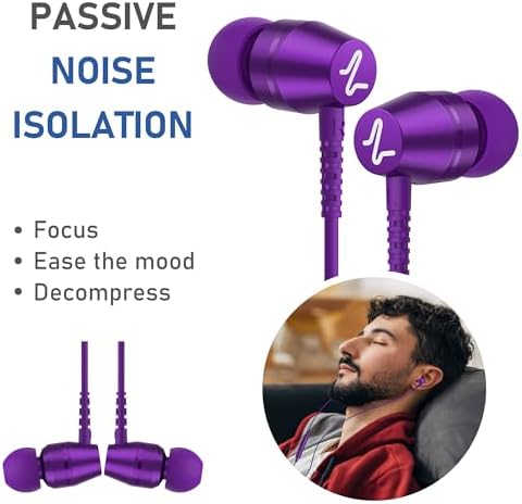 LUDOS OMNITONE USB-C Earbuds – Rich Sound Quality & Comfortable Fit for i Phone 16 & Samsung Galaxy S24 – Noise-Canceling Technology, Ergonomic Design, 5-Year Warranty – Turquoise – Perfect for Music, Gaming, and Calls with Quick USB-C Connectivity and Wide Device Compatibility