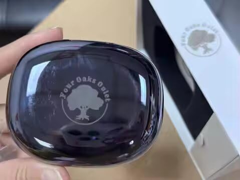 KDH Smart Bluetooth 5.4 Open Ear Wireless Earbuds – Cutting-Edge Noise Cancellation with Touchscreen Charging Case, IPX7 Waterproof Design for Ultimate Comfort and Safety on the Move, Ideal for Music Enthusiasts and Professionals