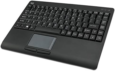 Revolutionize Your Workflow with the WKB-4110 UB Wireless Mini Touchpad Keyboard – 2.4 GHz USB Dongle for Seamless Connectivity and Ergonomic Comfort
