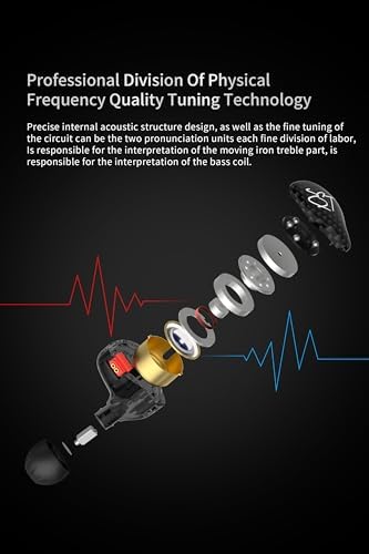 Experience Unmatched Audio Fidelity with Keephifi KZ ZVX In-Ear Monitor Earphones – 10 mm Dual Cavity Dynamic Driver, Premium Metal Shell, Detachable 2-Pin Silver-Plated Cable, and Integrated Mic for Audiophiles and Musicians – Superior Sound Quality and Comfortable Fit for All-Day Listening