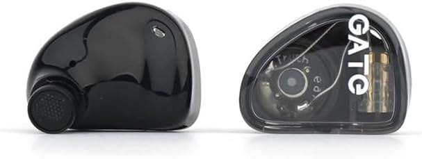 Experience Unmatched Audio Clarity with Fanmusic TRUTHEAR GATE Dynamic Driver In-Ear Headphones – Sleek Black Design, Detachable 0.78 mm 2-Pin Cable, and Integrated Microphone for Seamless Connectivity and Comfort, Perfect for Audiophiles and Everyday Listeners – Elevate Your Music Journey Today