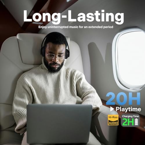 Revolutionize Your Listening Experience with i Joy Wireless Over-Ear Bluetooth Headphones – Foldable Design, Built-in Microphone, FM Radio & Micro SD Slot for Ultimate Versatility in Striking Orange – Exceptional Sound Quality for Music Lovers and Gamers of All Ages