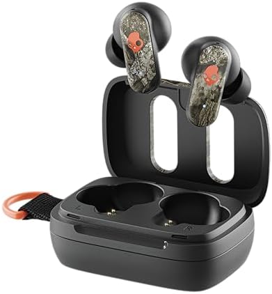 Skullcandy Dime 3 True Wireless Earbuds – Bluetooth Headphones with Noise-Isolating Fit, 20-Hour Battery Life & Integrated Microphone for Seamless Calls – Lightweight Design with Convenient Lanyard for Easy Carry – Compatible with i Phone & Android Devices