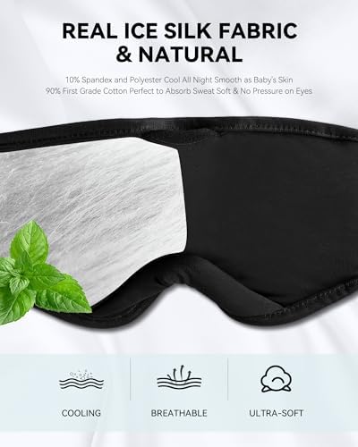 Transform Your Sleep Experience with the MUSICOZY Bluetooth Sleep Mask – Premium Wireless Eye Cover Featuring Built-In Earbuds for Ultimate Comfort, Perfect for Side Sleepers, Office Relaxation, and Travel – Advanced Bluetooth 5.4 Connectivity for Effortless Pairing and High-Quality Sound, Ideal Tech Gift for Anyone Seeking Restful Slumber.