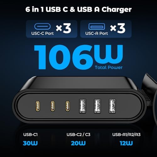 Super Fast 45 W USB-C Charger Cable Set – 2 Pack (6 ft & 10 ft) for Samsung Galaxy S25 Ultra, S24, S23, S22, Note 20 & More – Premium Durability, Versatile Lengths for Rapid Charging at Home or On-the-Go – Elevate Your Power Delivery Experience with Enhanced Compatibility and Long-Lasting Quality