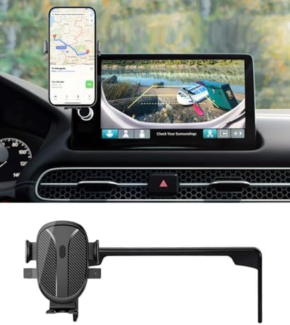 2022-2025 Honda Civic & CRV Premium Dash Mount Phone Holder | Hands-Free Smartphone Accessory for Safe Driving | Effortless Installation & Dashboard Organization | Stylish Auto Interior Upgrade | Not Compatible with HR-V/Pilot Models