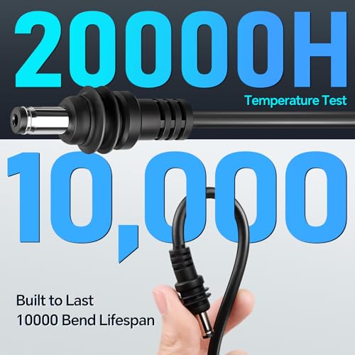 Starlink Mini USB C to DC Power Cable – 3 M (9.8 FT) Waterproof 16 AWG Copper Wire for Reliable Connectivity with 20 V PD Chargers and 100 W+ Power Banks – Optimized for Outdoor Use and Seamless Internet Performance