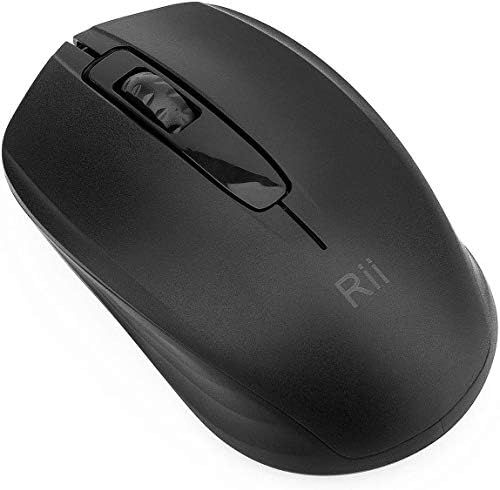 Upgrade Your Computing Experience with Rii 10-Pack Wireless Mouse – Effortless 2.4 GHz Connectivity for PC & Laptop, Ergonomically Designed for Comfort, Portable USB Dongle Included, Perfect for Home, Office, and School Use – Reliable High-Precision Optical Mice in Sleek Black Finish