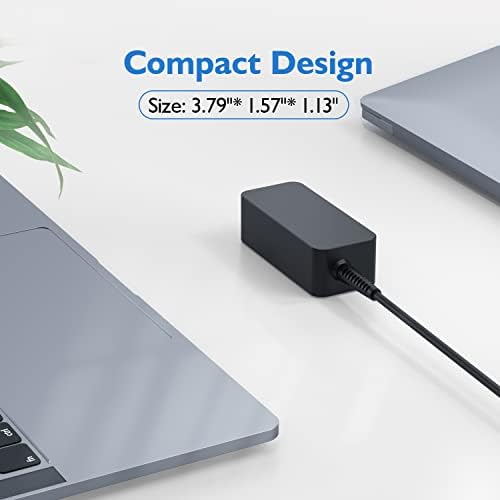 High-Speed 45 W HP Chromebook USB-C Charger – Ultimate Compatibility & Safety with UL Certification for Fast Charging Laptops – 2-Year Warranty & Hassle-Free Returns