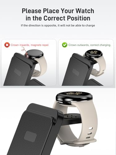 3-in-1 Wireless Charging Station for Google Pixel Watch 3/2, Pixel Smartphones 4-9 Pro, and Pixel Buds Pro – Fast, Efficient, and Tangle-Free Power Solution with Enhanced Safety Features