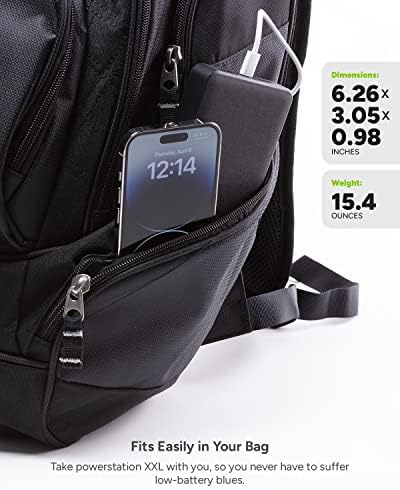 Mophie Powerstation Mini 5,000 m Ah Portable Power Bank – Ultra-Fast 20 W USB-C PD Charger for Rapid Device Recharging, Compact Pocket-Sized Design with LED Battery Indicator, Includes USB-C Cable for Instant Connectivity, Essential Travel Accessory for On-the-Go Smartphone Power