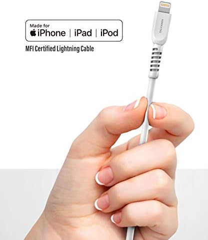 GALVANOX MFi Certified USB-C to Lightning Charging Kit for i Phone 12/13/14 – 18 W Fast Wall Adapter & Durable Cable for Swift Power Delivery – Compatible with i Phone XR, 11, 12 Pro Max – Ultimate Charging Efficiency and Reliability