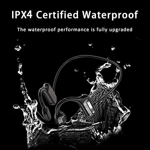 Innovative TEDATATA Wireless Bone Conduction Bluetooth Headset for Active Lifestyles – Superior Ambient Awareness, Secure Non-In-Ear Design, and Extended Battery Life for Outdoor Enthusiasts – Ultimate Sports Headphones with Quick Bluetooth Connectivity and Ergonomic Comfort