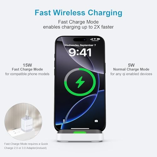 HOOTEK 2-Pack Multi-Port USB Wall Charger – 4.8 A Fast Charging Cube for i Phone and Samsung Galaxy Devices – Compact Travel Adapter with Enhanced Compatibility and Safety Features for Rapid Device Charging