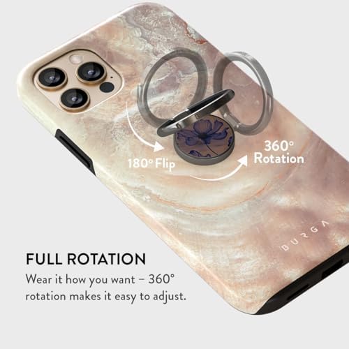 Discover the BURGA 360° Rotating Phone Ring Holder – The Ultimate Stylish Grip and Versatile Kickstand for Smartphones, Compatible with i Phone, Samsung Galaxy, Huawei, and Google Pixel – Enhanced Stability and Effortless Viewing Convenience for Everyday Use.