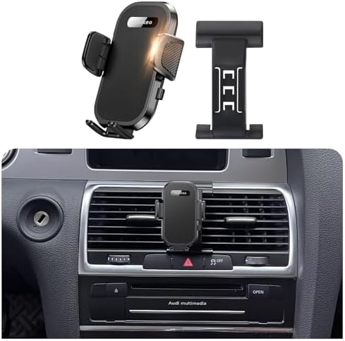 Adjustable Premium Car Phone Cradle for Audi Q7 (2016-2019) – Secure Mount for 4-7 Inch Smartphones, Effortless Installation, Ergonomic Design for Safe Hands-Free Navigation and Communication, Ideal Accessory for Every Journey