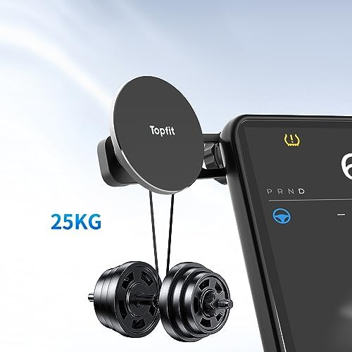 Experience Unmatched Convenience with the Topfit Tesla Wireless Charging Phone Mount – Magnetic Holder for Model Y (Juniper) & Model 3 (Highland), Perfectly Engineered for Seamless Smartphone Access and Rapid Charging. Elevate Your Drive with Effortless Installation and a Sleek Design That Complements Your Tesla’s Aesthetic While Ensuring a Secure Grip on Your Device. Enjoy Hands-Free Navigation and Calls, Enhanced Safety, and Eliminate Cord Clutter with this Durable, High-Quality Accessory. Ideal for Tech-Savvy Tesla Owners Seeking Functionality and Style in One Innovative Solution.