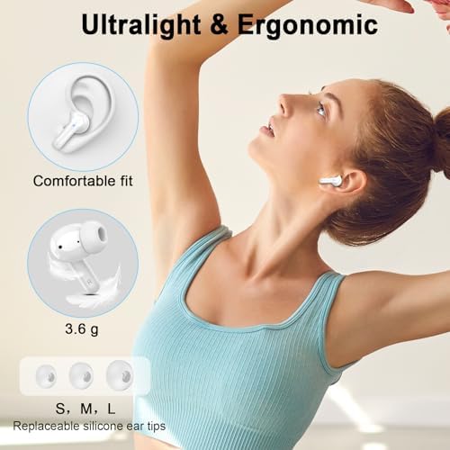 Experience Unmatched Audio Freedom with Rinsmola Bluetooth Wireless Earbuds – Immerse Yourself in Deep Bass Hi-Fi Stereo Sound, Advanced 4-Microphone ENC Noise Cancellation for Clear Conversations, and IP7 Waterproof Protection for Ultimate Durability – Perfect for Sports, Workouts, and Daily Use Across All Devices Including Android, i OS, and Laptops. Enjoy Quick USB Charging for On-the-Go Convenience, Stylish Design for Everyday Use, and Enhanced Compatibility for Seamless Connectivity. Elevate Your Listening Experience with Dynamic Sound Quality and Comfort Fit, Ideal for Music Lovers and Fitness Enthusiasts Alike. Unleash Your Potential with Rinsmola Earbuds, Where Superior Sound Meets Robust Performance for Every Lifestyle.