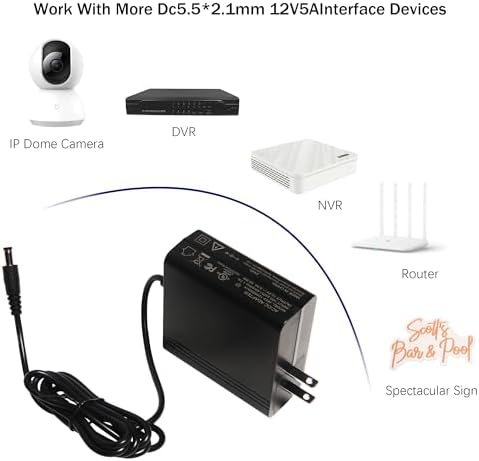 12 V High-Efficiency Power Supply Adapter – Versatile AC to DC Converter for LED Lighting and Low-Voltage Applications – 3 A Compact Design with Advanced Safety Features for Reliable Performance and Easy Installation