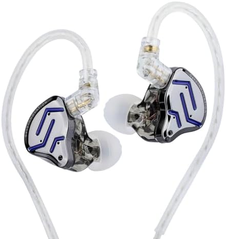 Elevate Your Sound Experience with the Linsoul KZ ZSN PRO Hybrid Driver In-Ear Monitors – Premium Audiophile Earbuds Featuring 1 BA + 1 DD Configuration for Unmatched Audio Clarity. Enjoy Detachable Silver-Plated Cable for Enhanced Durability and an In-Line Microphone for Seamless Communication. Perfectly Crafted for Music Lovers and Professionals Seeking Rich, Detailed Sound Across All Genres. Experience Ergonomic Comfort for Extended Listening Sessions and Versatile Compatibility with Various Devices. Unlock the Full Potential of Your Favorite Tracks with the KZ ZSN PRO IEMs, Designed to Deliver an Immersive Listening Journey with a Balanced Sound Signature. Upgrade Your Audio Gear Today with These High-Fidelity Wired Earbuds, Engineered for Both Critical and Casual Listening.