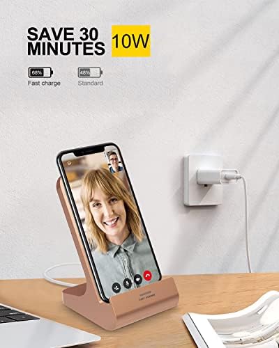 Ultra-Sleek Z1 Wireless Charging Stand – 10 W Fast Charger Compatible with i Phone 14/13/12 & Samsung Galaxy – Adjustable Viewing Angles, Overcharge Protection, and Modern Aesthetic for Effortless Charging Convenience